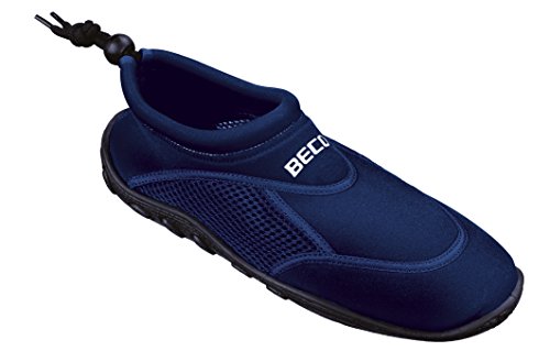 BECO Badeschuhe / Surfschuhe für Damen und Herren marine 44