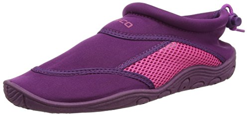 BECO Badeschuhe / Surfschuhe für Damen und Herren beere/pink 37