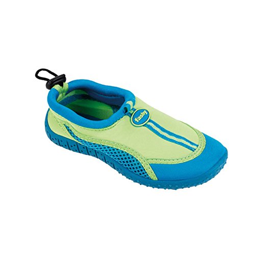 Fashy Kinder Aqua Schuh Modell Guamo (7495 60) – Farbe: grün-türkis – Gr. 27