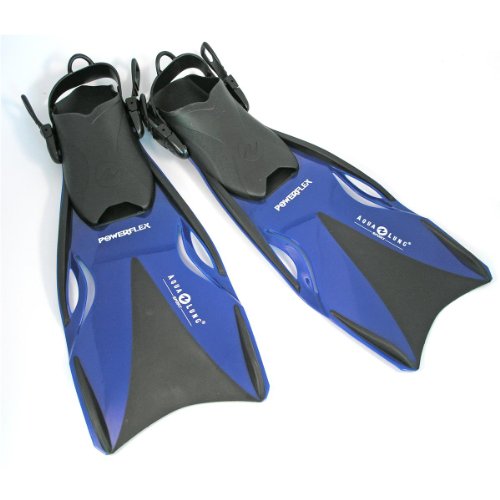 Aqua Lung 63335B – Schwimmflossen Powerflex, 37-40, blau