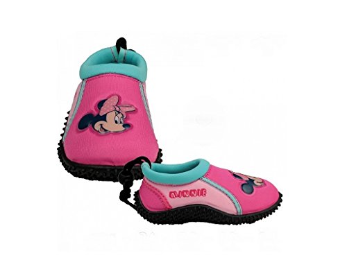 Kinder Tauch Schwimm Schuhe Aquaschuhe rutschfeste Badeschuhe Minnie Maus