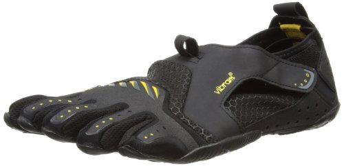 Vibram FiveFingers Signa, Herren Aqua Schuhe, Mehrfarbig (Black/yellow), 43 EU