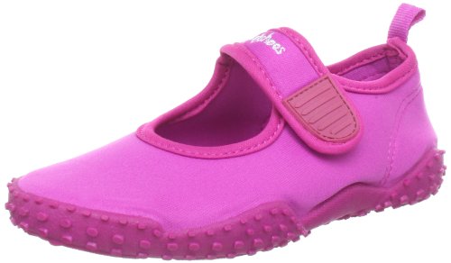 Playshoes Aquaschuhe, Badeschuhe klassisch mit höchstem UV-Schutz nach Standard 801 174797, Unisex-Kinder Dusch- & Badeschuhe, Pink (pink 18), EU 24/25