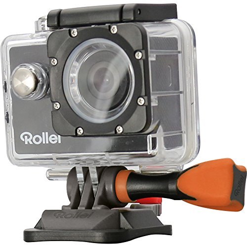 Rollei Actioncam 300, der günstige Einstieg in die Actioncam Welt in HD, inkl Unterwassergehäuse, 140° Super-Weitwinkel-Objektiv, HD Videofunktion 720p – Schwarz