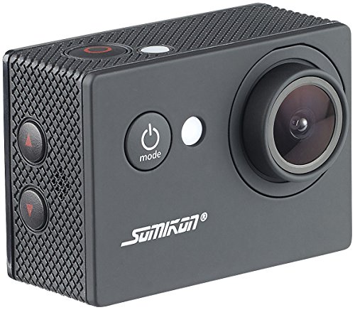 Somikon HD-Action-Cam DV-1212 mit 720p-Auflösung, Unterwasser-Gehäuse, IP68