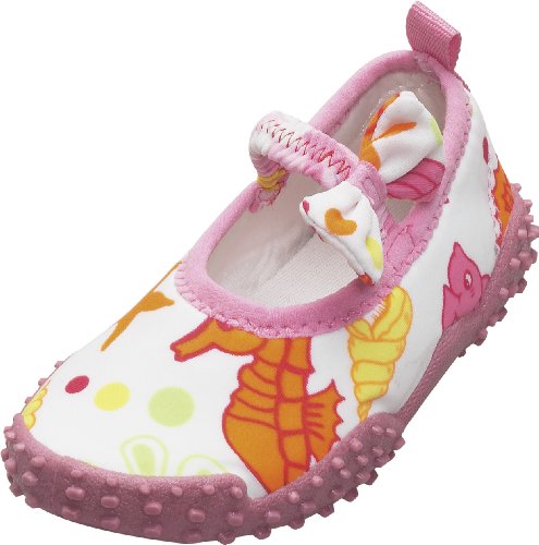 Playshoes Aquaschuhe, Badeschuhe Meerjungfrau mit höchstem UV-Schutz nach Standard 801 174770, Mädchen Aqua Schuhe, Pink (original 900), EU 26/27